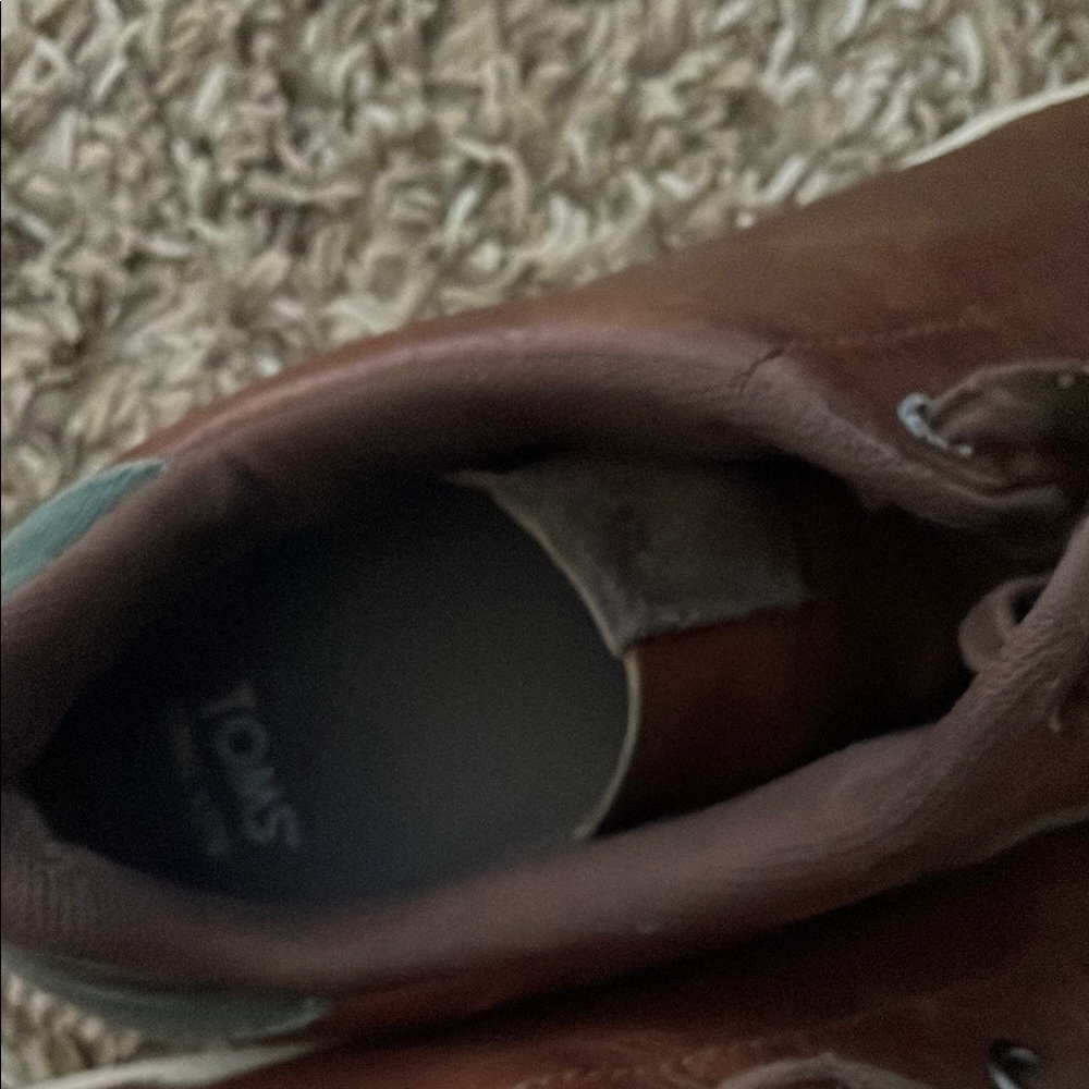 TOMS Brown Leather Shoes